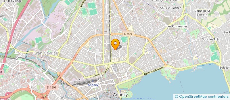 localisation de l'entreprise LE PETIT FELIX à ANNECY