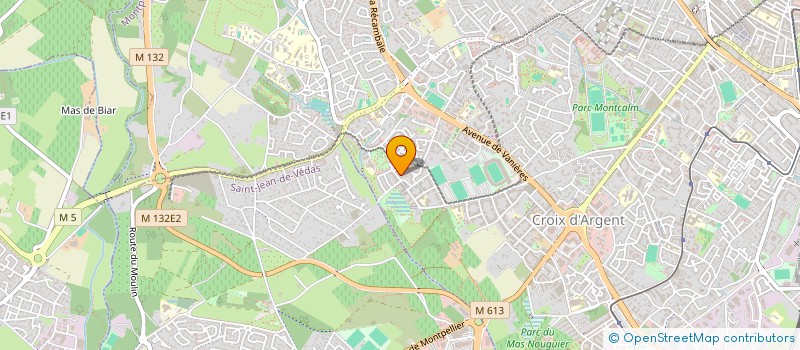 localisation de l'entreprise LE PETIT FENNEC à MONTPELLIER