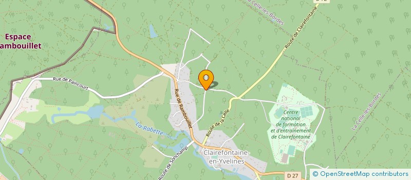 localisation de l'entreprise LE PETIT FIEF  CLAIREFONTAINE-EN-YVELINES