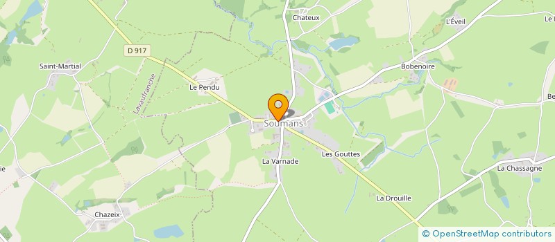 localisation de l'entreprise LE PETIT FOURNIL à SOUMANS