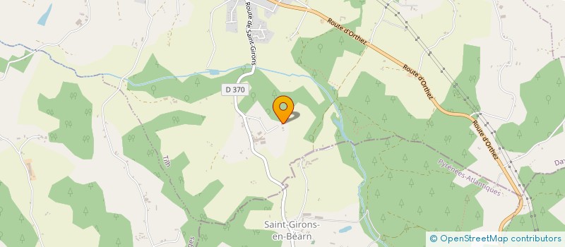 localisation de l'entreprise LE PETIT GALIN  TILH