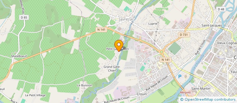 localisation de l'entreprise LE PETIT GATECHIEN  JAVREZAC