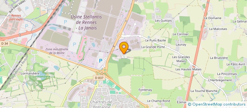 localisation de l'entreprise LE PETIT GERMAIN  NOYAL-CHATILLON-SUR-SEICHE