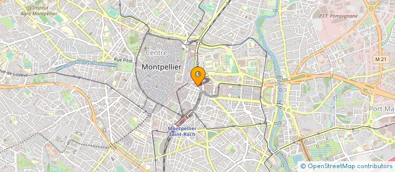 localisation de l'entreprise LE PETIT GOURMAND à MONTPELLIER