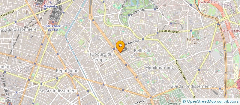 localisation de l'entreprise LE PETIT GRAIN  PARIS