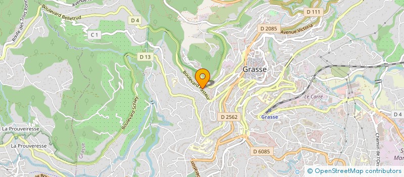localisation de l'entreprise LE PETIT GRASSOIS à GRASSE