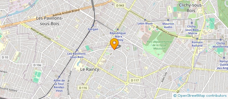 localisation de l'entreprise LE PETIT GUIMARAES à NOISY-LE-SEC