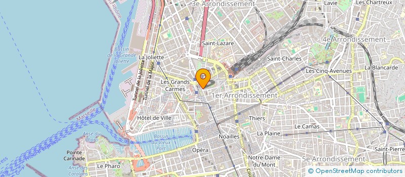 localisation de l'entreprise LE PETIT HANDINAUTE ILLUSTRE à MARSEILLE