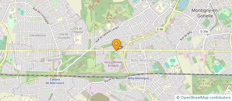 localisation de l'entreprise LE PETIT HETRE à BILLY-MONTIGNY