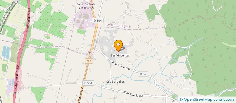 localisation de l'entreprise LE PETIT JARDIN  CLIOUSCLAT