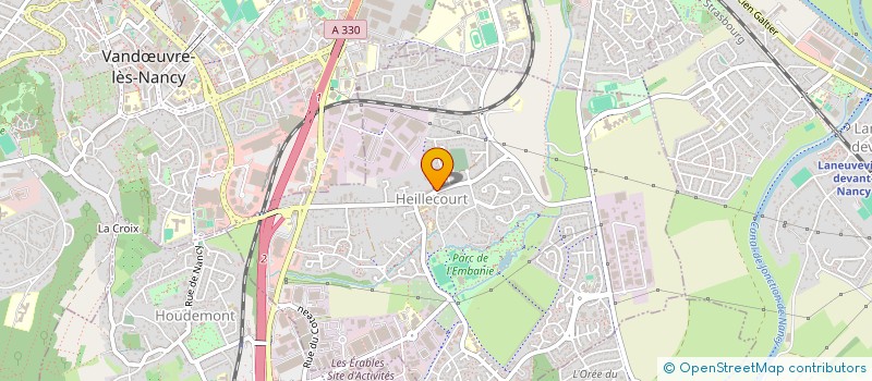 localisation de l'entreprise LE PETIT JARDIN à HEILLECOURT