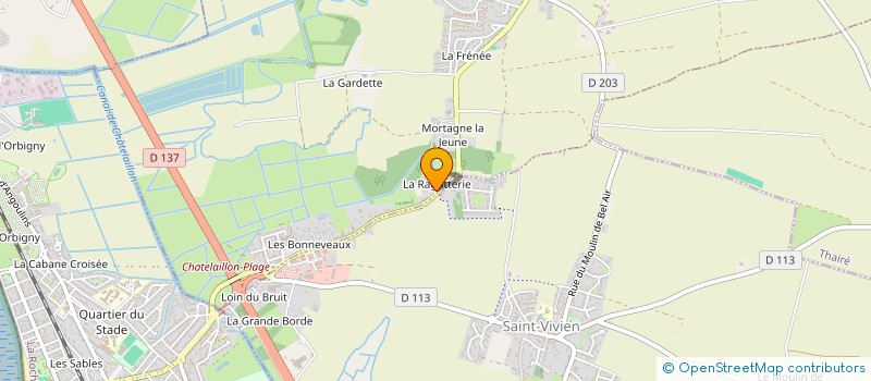 localisation de l'entreprise LE PETIT JOUET  SAINT-VIVIEN