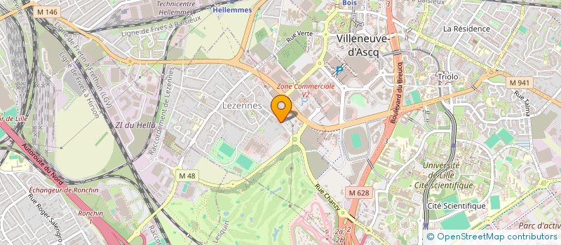 localisation de l'entreprise LE PETIT LABO ATYPIQUE à LILLE