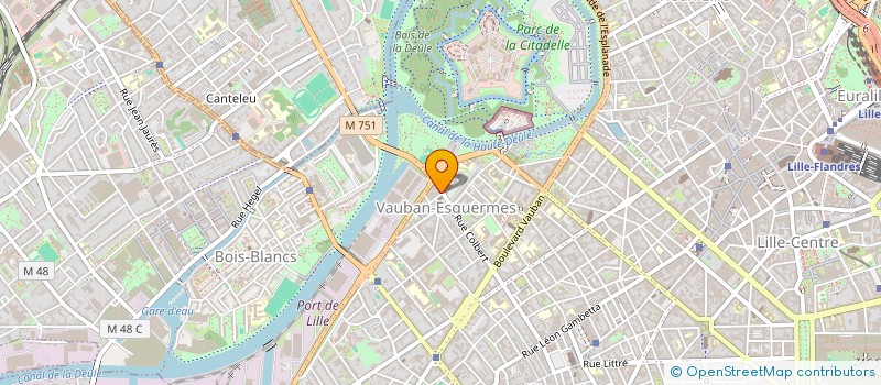localisation de l'entreprise LE PETIT LIEVRE à LILLE