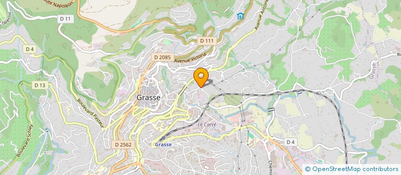 localisation de l'entreprise LE PETIT LION à GRASSE