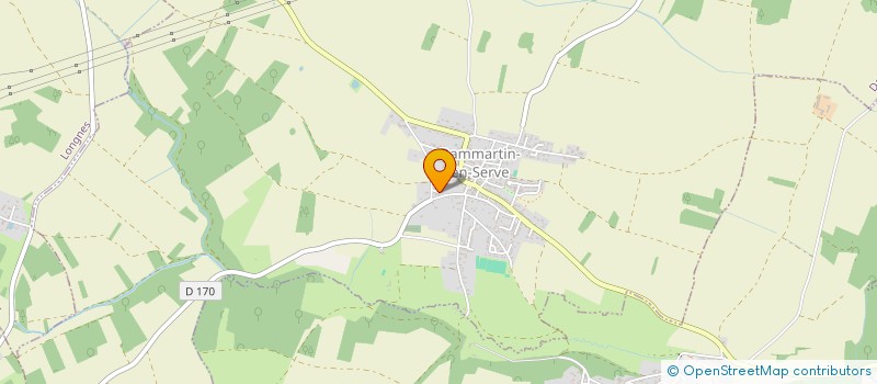 localisation de l'entreprise LE PETIT LOCAL  DAMMARTIN-EN-SERVE