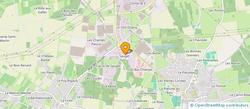 localisation de l'entreprise LE PETIT LOGIS à BEAUMONT-EN-VERON