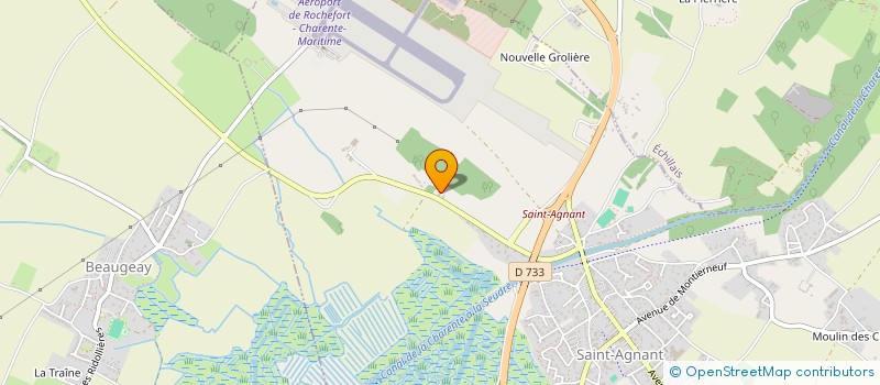 localisation de l'entreprise LE PETIT LOGIS  SAINT-AGNANT