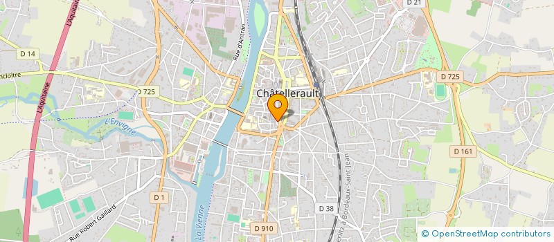 localisation de l'entreprise LE PETIT LONDEAU à CHATELLERAULT