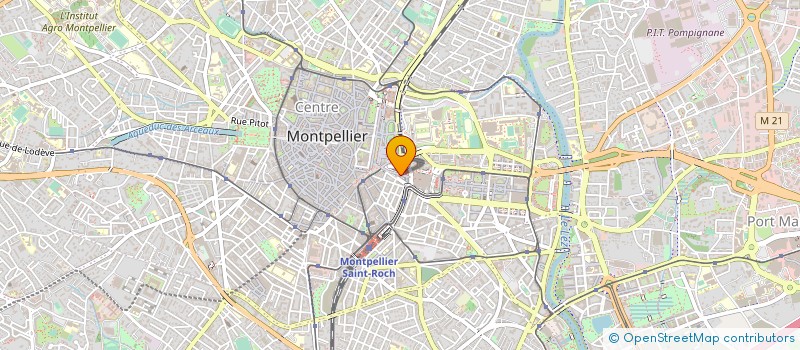 localisation de l'entreprise LE PETIT LORD TRIANGLE à MONTPELLIER