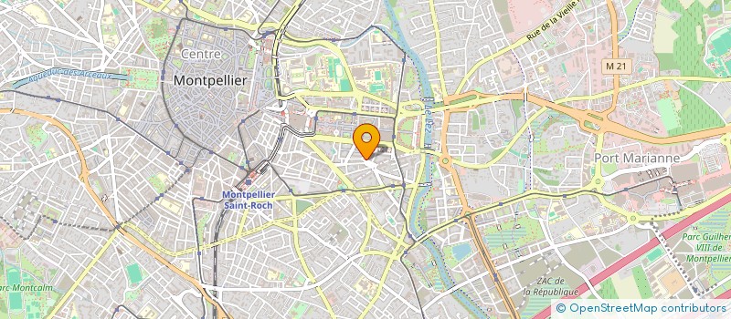 localisation de l'entreprise LE PETIT LUCULLUS à MONTPELLIER