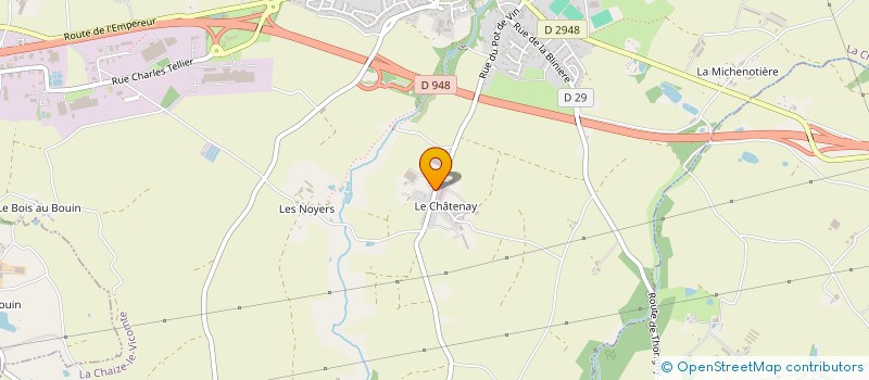 localisation de l'entreprise LE PETIT LUNDI à LA CHAIZE-LE-VICOMTE