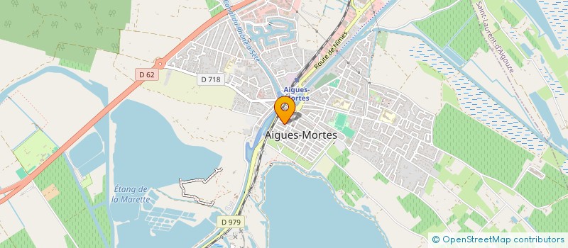 localisation de l'entreprise LE PETIT M à AIGUES-MORTES