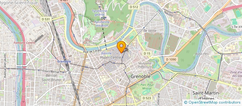 localisation de l'entreprise LE PETIT MACHIN  GRENOBLE