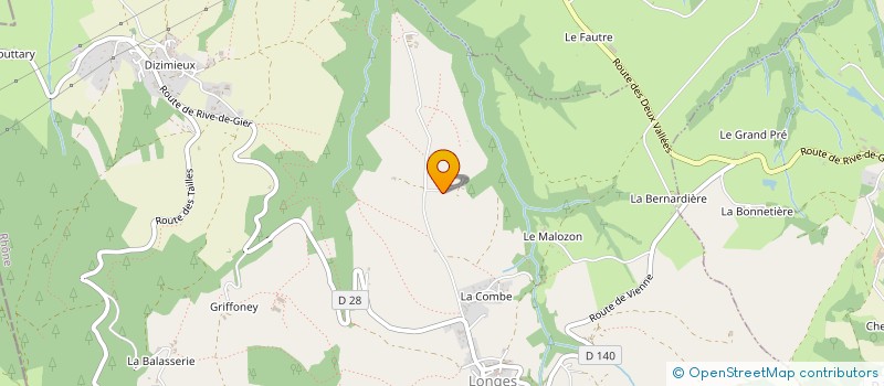 localisation de l'entreprise LE PETIT MALVAL à LONGES