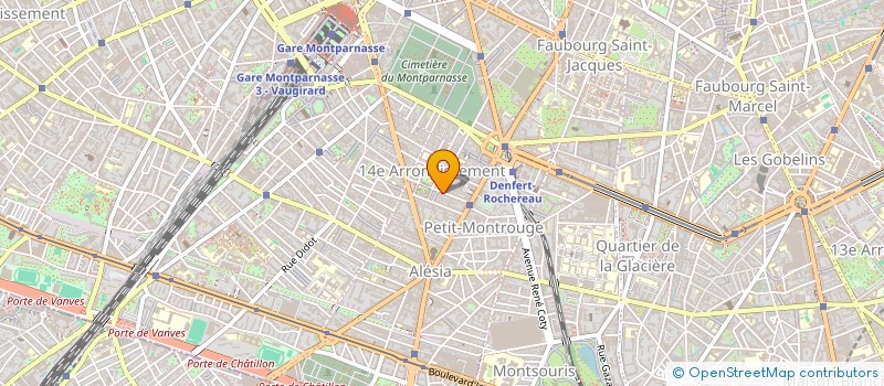 localisation de l'entreprise LE PETIT MARCHE à CLICHY