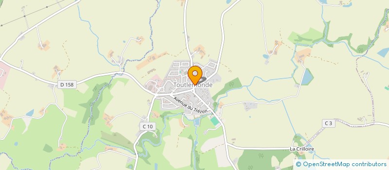 localisation de l'entreprise LE PETIT MARCHE TOUTLEMONDAIS  TOUTLEMONDE