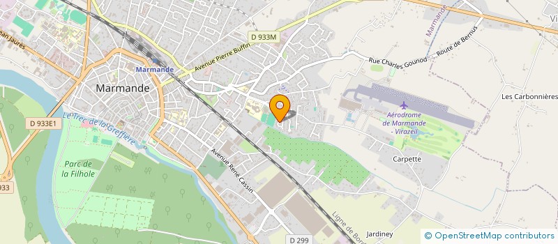 localisation de l'entreprise LE PETIT MARMANDAIS  MARMANDE
