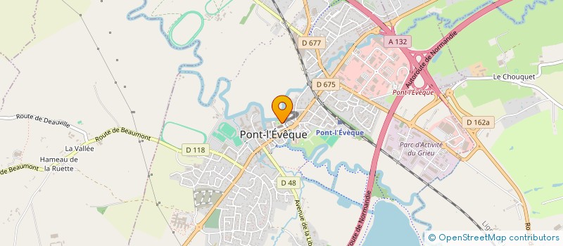 localisation de l'entreprise LE PETIT MARMITON à PONT L'EVEQUE