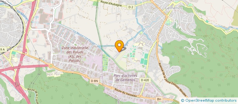 localisation de l'entreprise LE PETIT MARSEILLAIS  GEMENOS