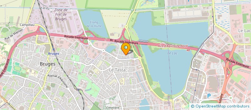 localisation de l'entreprise LE PETIT MEDOC  BRUGES