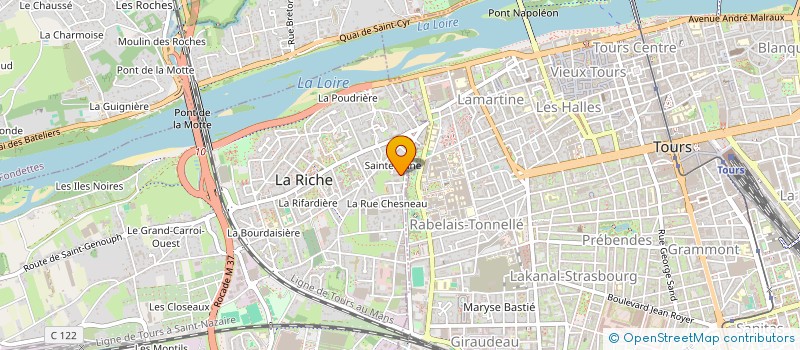 localisation de l'entreprise LE PETIT MIJOTE  LA RICHE