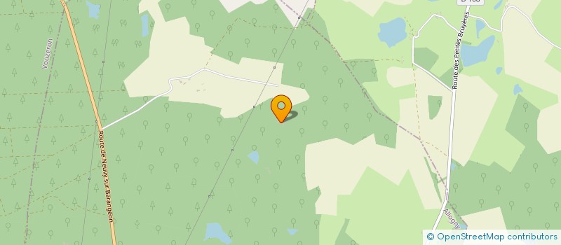 localisation de l'entreprise LE PETIT MILANFROY  ALLOGNY