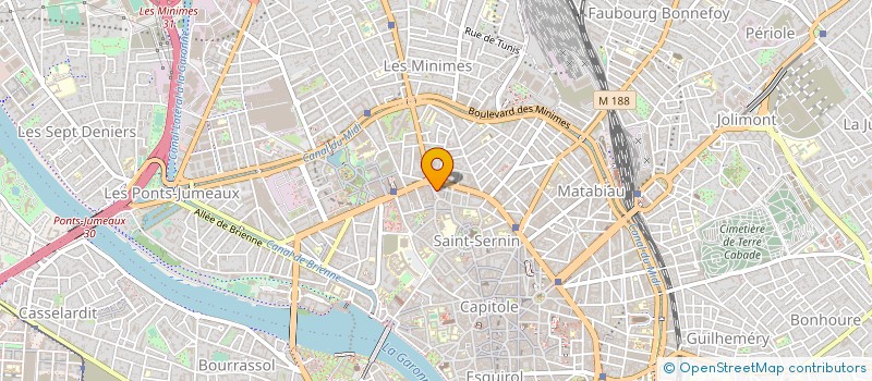 localisation de l'entreprise LE PETIT MITRON à TOULOUSE