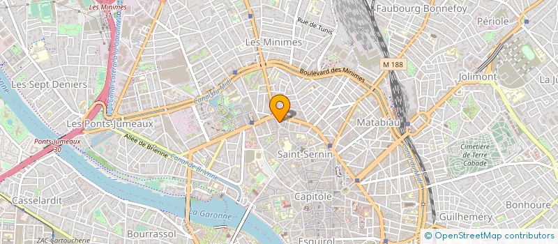 localisation de l'entreprise LE PETIT MITRON à TOULOUSE