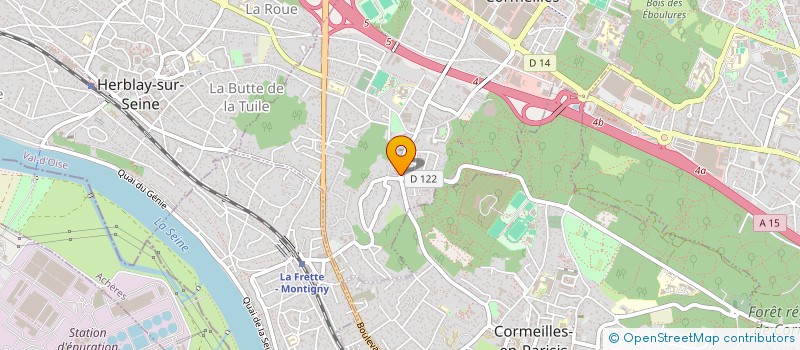 localisation de l'entreprise LE PETIT MITRON à MONTIGNY-LES-CORMEILLES