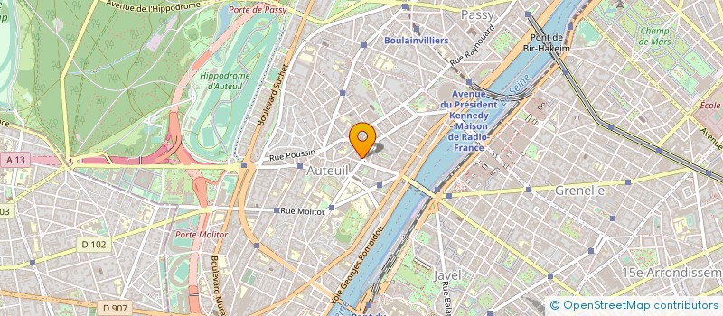 localisation de l'entreprise LE PETIT MONDE D'AXELLE ET BASILE  PARIS