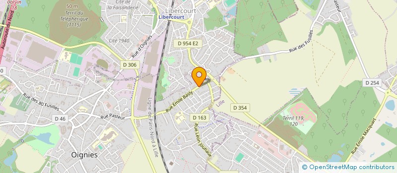 localisation de l'entreprise LE PETIT MONDE DE SIMEON à OIGNIES