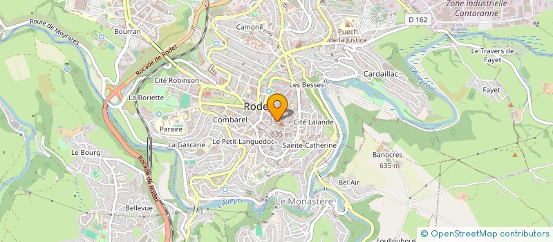 localisation de l'entreprise LE PETIT MONSIEUR  RODEZ