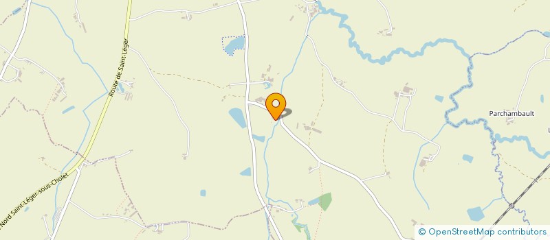 localisation de l'entreprise LE PETIT MOULIN  LE MAY-SUR-EVRE