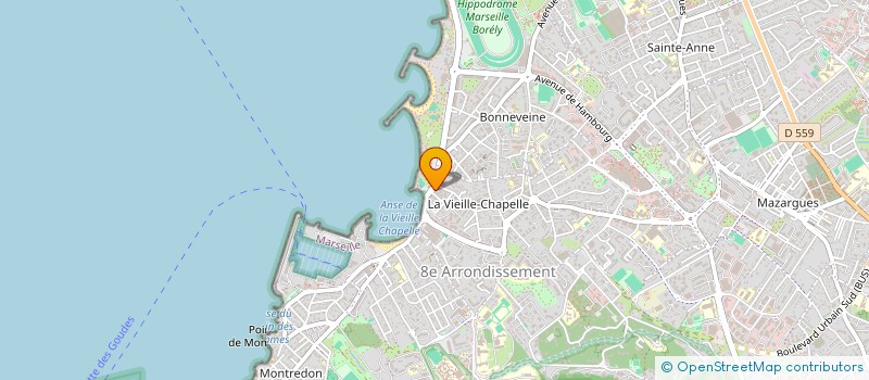 localisation de l'entreprise LE PETIT MOUSSE à MARSEILLE 8
