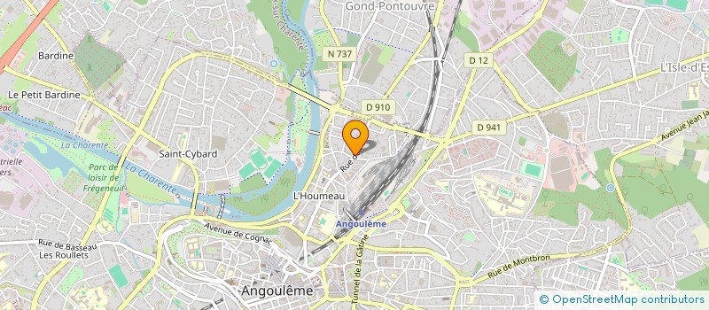 localisation de l'entreprise LE PETIT NEMU à ANGOULEME