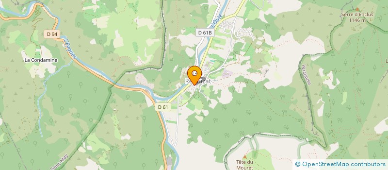 localisation de l'entreprise LE PETIT NID DE REMUZAT à REMUZAT