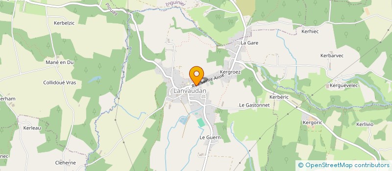 localisation de l'entreprise LE PETIT NOEL  PLOUAY