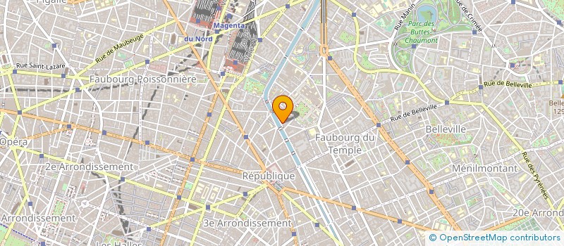 localisation de l'entreprise LE PETIT NOIR à PARIS