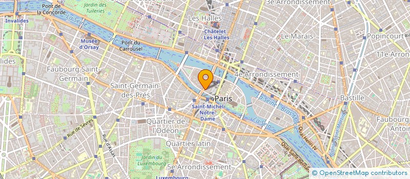 localisation de l'entreprise LE PETIT PALAIS  PARIS